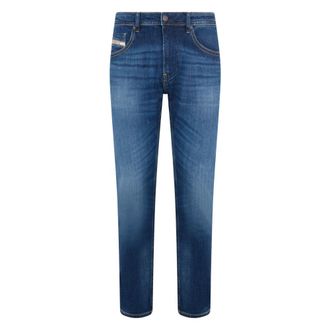 Diesel Slim-fit Jeans, male, Blue, Size: W33 Dark blue slim jeans with vintage effect