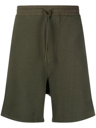 Yohji Yamamoto Bermuda con coulisse - Verde