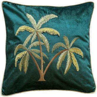 Les-Ottomans Coj&iacute;n de Algod&oacute;n Bordado - Palmas