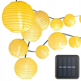 OEM L&aacute;mparas Solares De Jard&iacute;n, Faroles De Papel, Guirnalda De Luces, 30 Led, 6 M