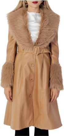 Aniye By Jas - Dames - Jassen - Beige - 2XS - Polyester - Jassen