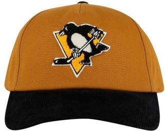 American Needle Mens American Needle Tan/Black Pittsburgh Penguins Burnett Adjustable Hat at Nordstrom