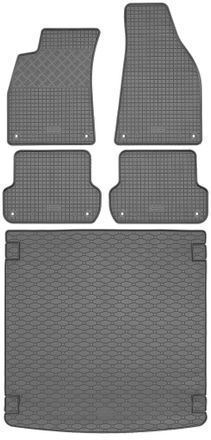 OEM Audi A4 B6 B7 Avant / Kombi De Noviembre De 2001 A Marzo De 2008. Juego De Alfombrillas De Goma Para Coche + Alfombrilla Para Maletero
