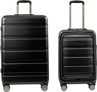 Champs Luggage Tech 2Pc Expandable Luggage Set