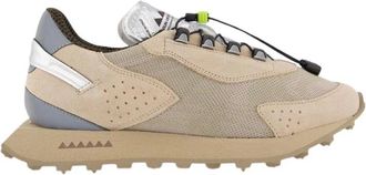 RUN OF Piuma Extreme - Dames - Sneakers - Beige - 41 EU - Leer - Schoenen