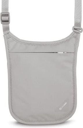 Pacsafe Coversafe V75 RFID Blocking Neck Pouch Neutral Grey at Nordstrom
