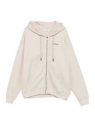 Off-white half arrow skate zip hoodie
