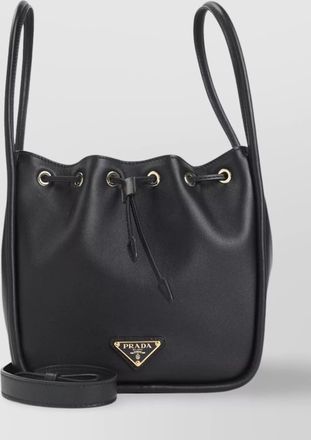 Prada bucket bag attachable strap