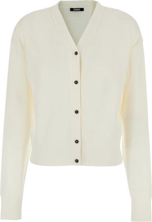 Jacquemus Off White Embroidered cardigan