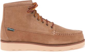 Sebago Schoenen, Heren, Beige, 41 EU, Leer, Tala Mid Suede