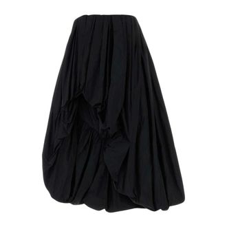 Jil Sander Dames, Rokken, Zwart, Maat: XS