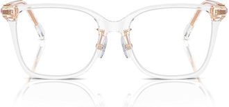 Swarovski SK2026D1027 Crystal Geometric Full Rim Eyeglasses - Clear