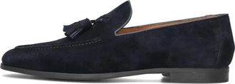 Magnanni Instappers - Heren - Loafers - Blauw - 44 EU - Leer - Schoenen