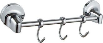 Trade Shop Trade Shop - Appendino Con 3 Ganci Per Accappatoio Asciugamani Da Muro Accessori Bagno 79810