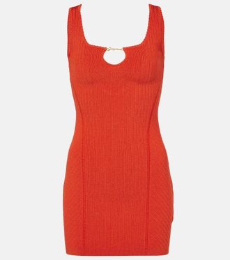 Jacquemus Miniabito Sierra in maglia a coste