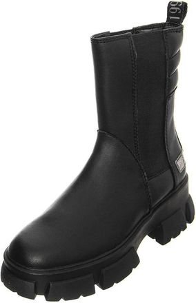 Steve Madden Enkellaarsjes - Dames - Chelseaboots - Zwart - 36 EU - Leer - Schoenen
