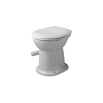 Duravit Duravit - Inodoro Seco De Suelo Duraplus, Para Asiento De Inodoro, 350 X 47 Blanco
