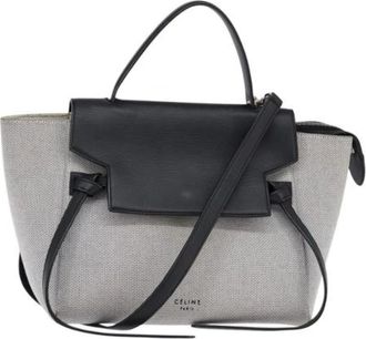 Celine Pre-owned Handbags, female, Gray, Size: ONE SIZE Pre-owned Vintage Handbag
