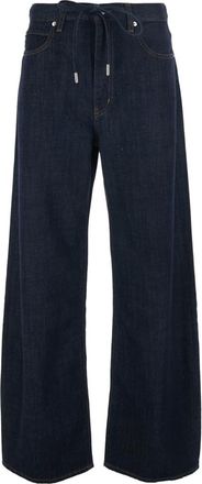 Frame Denim Dark Blue Relaxed High Rise Jeans