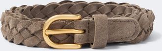 Lardini Braided suede belt