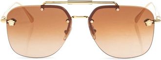 Versace Sunglasses, female, Yellow, Size: 60 MM Ve2296 Sunglasses