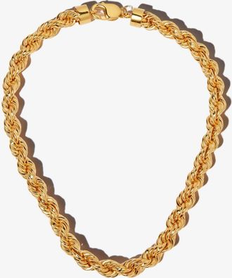 Loren Stewart Gold Vermeil XXL Rope Chain Necklace - Womens - Gold Vermeil