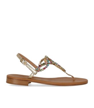 Paolo Ferrara SANDALO INFRADITO PLATINO PAOLO FERRARA