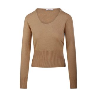 Max Mara Mujer, Jerseys, Marr&oacute;n, Talla: XS