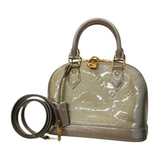 Louis Vuitton Pre-owned Handbags, female, Gray, Size: ONE SIZE Pre-owned Alma BB Handbag