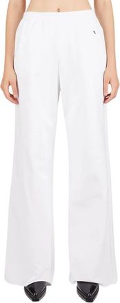 Raf Simons Trainingsbroeken - Dames - Sweatpants - Wit - M - Katoen - Broeken