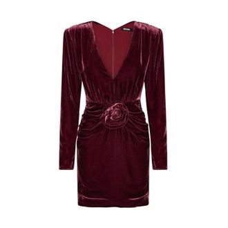 Rotate Rotate Birger Christensen, Dames, Jurken, Rood, Maat: XS