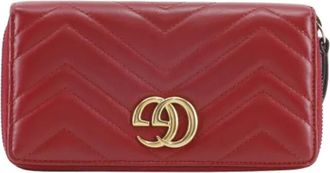 Gucci Pre-owned Wallets, female, Red, Size: ONE SIZE Pre-owned Leather wallets