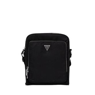 Guess Messenger Bags, male, Black, Size: ONE SIZE Milano Crossbody Bag