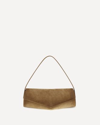 Jil Sander Borsa a Spalla Kante in suede Woman UNI