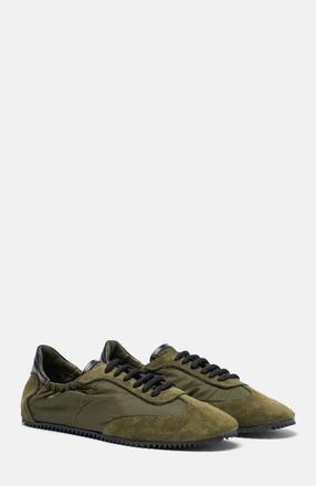 Scarosso Riley Sneakers in Khaki - Nylon at Nordstrom, Size 37.5