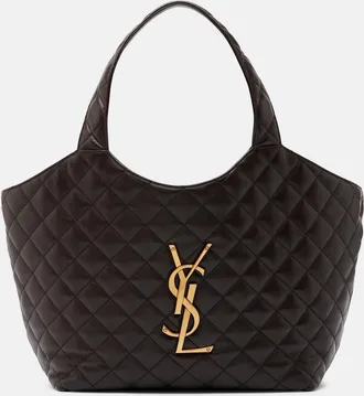 Saint Laurent Shopper Icare Medium in pelle trapuntata