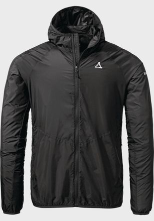 Sch&ouml;ffel Outdoorjacke SCH&Ouml;FFEL Hiking Jacket Style Wutach MNS, Herren, Gr. 50, schwarz (9990, schwarz), Oberstoff: 100% Nylon, regular fit, hoch geschlossener 