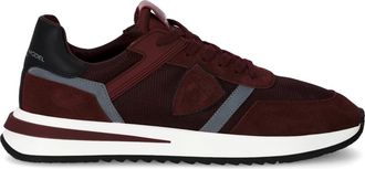 Philippe Model Tropez 2.1 Running - Heren - Sneakers - Rood - 45 EU - Katoen - Schoenen