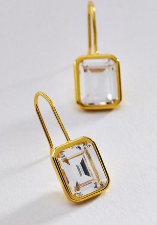 BaubleBar Fallon Cushion French Hook Earrings