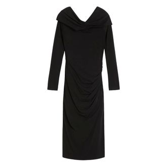 Max Mara Dames, Jurken, Zwart, Maat: M Jersey