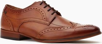 base Mens Barbera Mens Lace Up Brogues - Brown - Size: 11