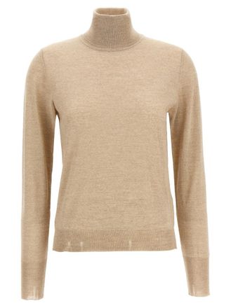 Golden Goose Beige Dilara turtleneck sweater