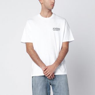 Amiri Bones Stacked White T Shirt
