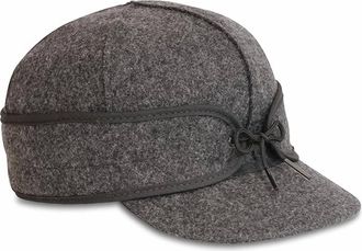Stormy Kromer Mens Original Winter Cap In Charcoal