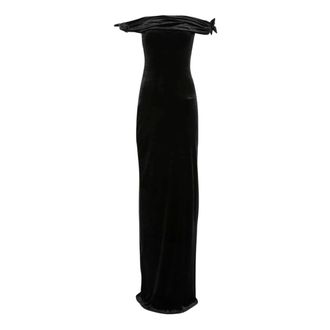 Twentyfourhaitch Zoran Dress - - Dresses - Donna - Nero - 3XL