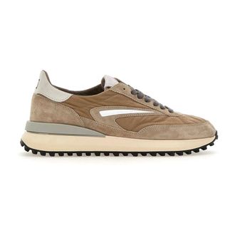D.A.T.E. Sneakers, male, Beige, Size: 11 US Athleta Touch