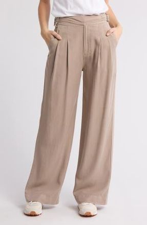AG - Adriano Goldschmied Natalie Wide Leg Pants in Dry Dust at Nordstrom Rack, Size Large