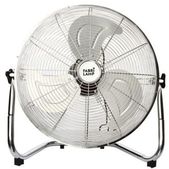 Fabrilamp Fabrilamp - Ventilador Industrial Libis 100w Cromo 52d 3 Velocidades 54x56x22 Cm