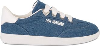 Love Moschino Sneakers con lacci - Blu