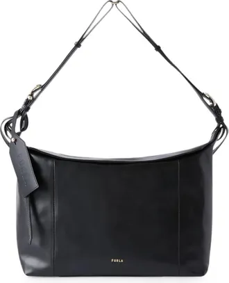 Furla Logo-print Leather Shoulder Bag